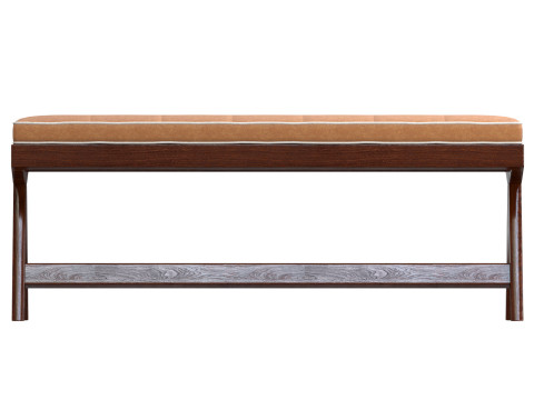Pierre Jeanneret Bench 1950 Chandigargh 3D 模型