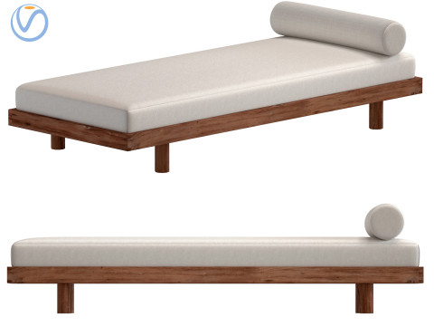 Pierre Chapo Godot Daybed France 1965 3D 模型