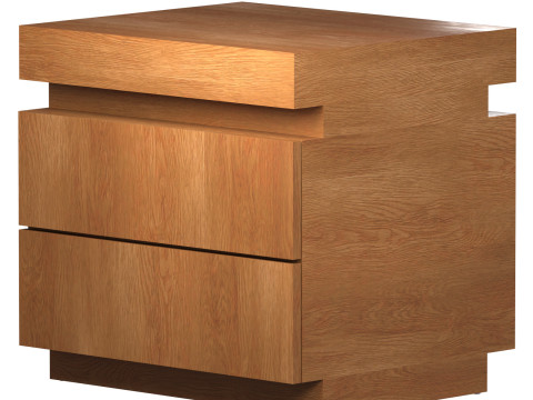 Rose Tarlow Greco Nightstand table 3D Model