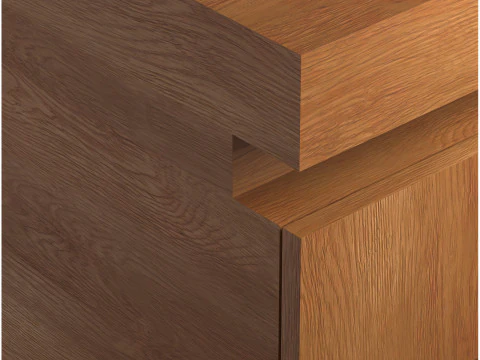 Rose Tarlow Greco Nightstand table 3D Model