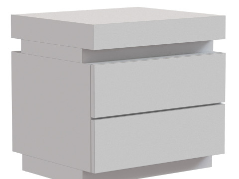 Rose Tarlow Greco Nightstand table 3D Model