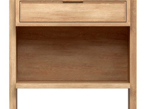 Jin Nightstand wooden table Modelo 3D