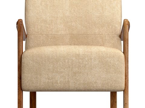 Niguel Lounge Chair by Lawson-Fenning Model 3D
