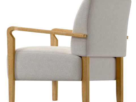 Niguel Lounge Chair by Lawson-Fenning 3D Model