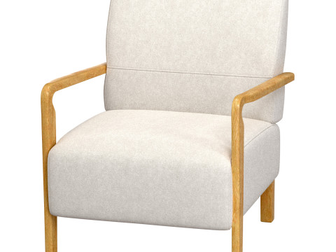 Niguel Lounge Chair by Lawson-Fenning 3Dモデル