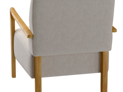 Niguel Lounge Chair by Lawson-Fenning 3Dモデル