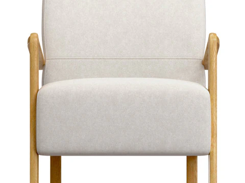 Niguel Lounge Chair by Lawson-Fenning 3D Model