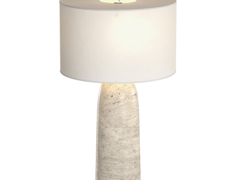 Sarezzo Stone Tapered Table Lamp Modello 3D