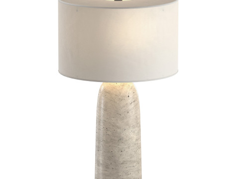 Sarezzo Stone Tapered Table Lamp Modello 3D