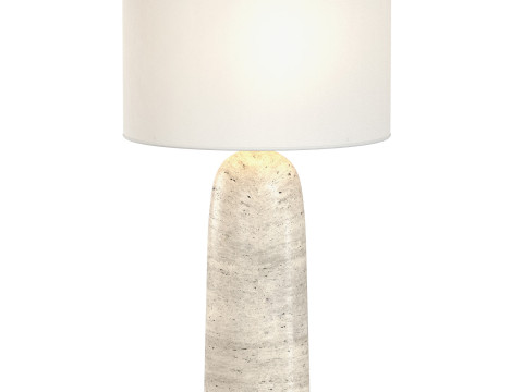 Sarezzo Stone Tapered Table Lamp Modello 3D