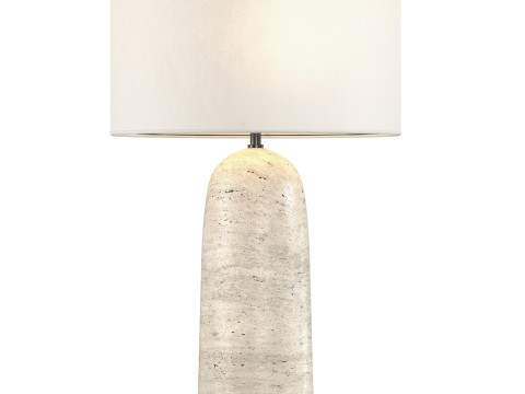 Sarezzo Stone Tapered Table Lamp Modello 3D