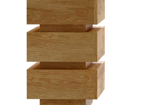 Lawson-Fenning Stacked Box Chest Modelo 3D