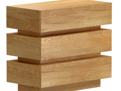 Lawson-Fenning Stacked Box Chest Modelo 3D