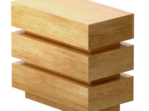 Coffre empil&eacute; Lawson-Fenning Modèle 3D