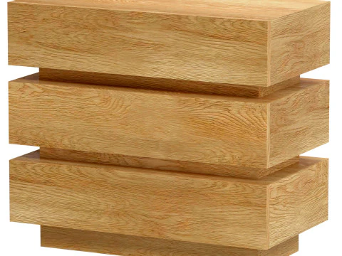 Coffre empil&eacute; Lawson-Fenning Modèle 3D