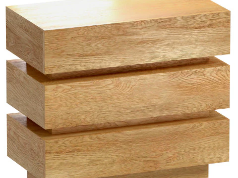 Coffre empil&eacute; Lawson-Fenning Modèle 3D