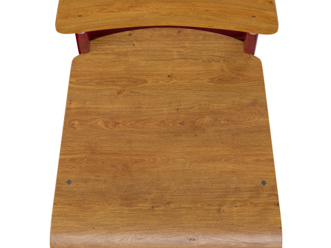 Cafeteria no 300 chair 1950 retro Modello 3D