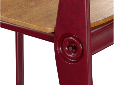 Cafeteria no 300 chair 1950 retro Modello 3D