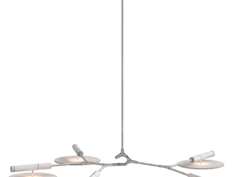 リンジー・アデルマンによる5ライト分岐ディスク 3Dモデル