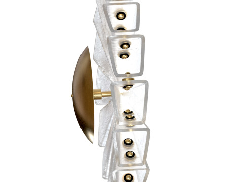 Polaris Flushmount wall sconce Bianco Light 3D Model