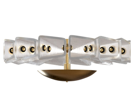 Polaris Flushmount wall sconce Bianco Light 3D Model