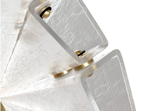 Polaris Flushmount wall sconce Bianco Light 3D Model