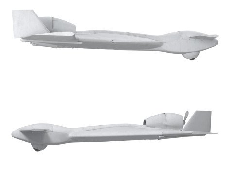 IAI Harop UAV loitering munition Drone 3D Модель