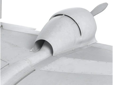 IAI Harop UAV loitering munition Drone 3D Model