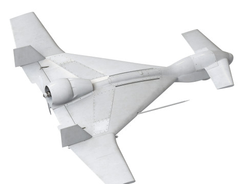 IAI Harop UAV loitering munition Drone 3D Модель