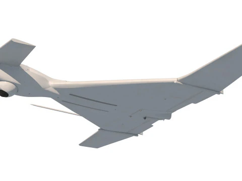 IAI Harop UAV loitering munition Drone 3D Model