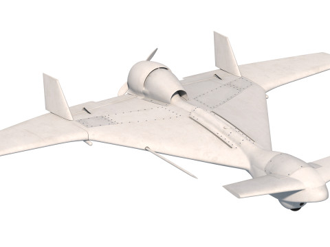 IAI Harop UAV loitering munition Drone 3D Модель