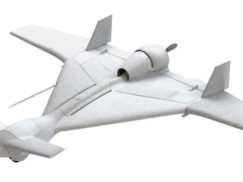 IAI Harop UAV loitering munition Drone 3D Модель