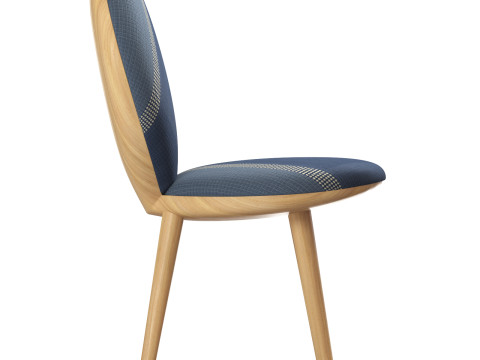 Jeans Marinbla chair Rllakan collection Pierre Yovanovitch 3D 模型