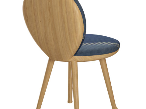 Jeans Marinbla chair Rllakan collection Pierre Yovanovitch 3D 模型
