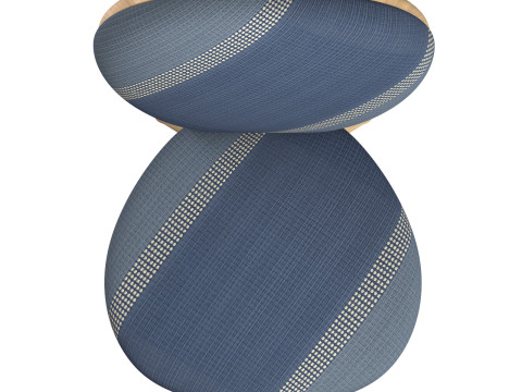 Jeans Marinbla chair Rllakan collection Pierre Yovanovitch 3D 模型
