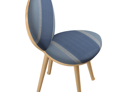 Jeans Marinbla chair Rllakan collection Pierre Yovanovitch 3D 模型