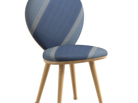 Jeans Marinbla chair Rllakan collection Pierre Yovanovitch 3D 模型