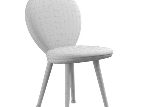 Jeans Marinbla chair Rllakan collection Pierre Yovanovitch 3D 模型