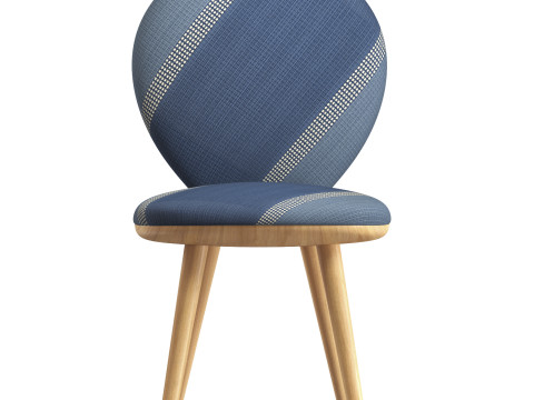 Jeans Marinbla chair Rllakan collection Pierre Yovanovitch 3D 模型