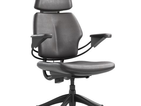 Humanscale Freedom Chair with Headrest 3D 모델
