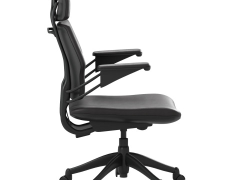 Humanscale Freedom Chair with Headrest 3D 모델