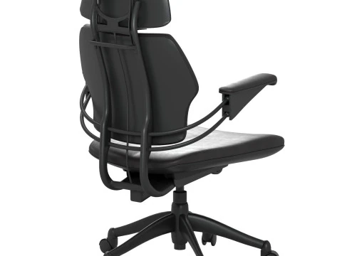 Humanscale Freedom Chair with Headrest 3D Model