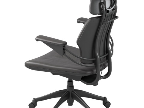 Humanscale Freedom Chair with Headrest 3D 모델