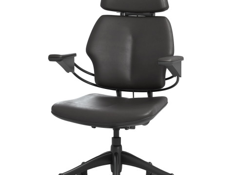 Humanscale Freedom Chair with Headrest 3D 모델