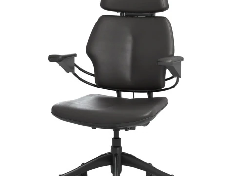 Humanscale Freedom Chair with Headrest 3D Model