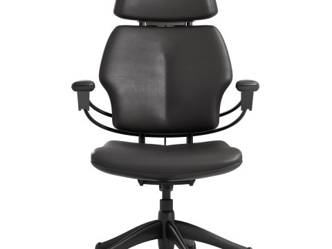 Humanscale Freedom Chair with Headrest 3D 모델