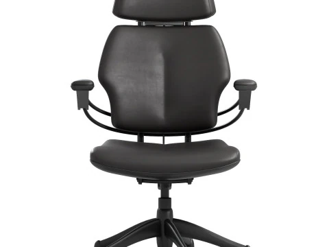 Humanscale Freedom Chair with Headrest 3D Model