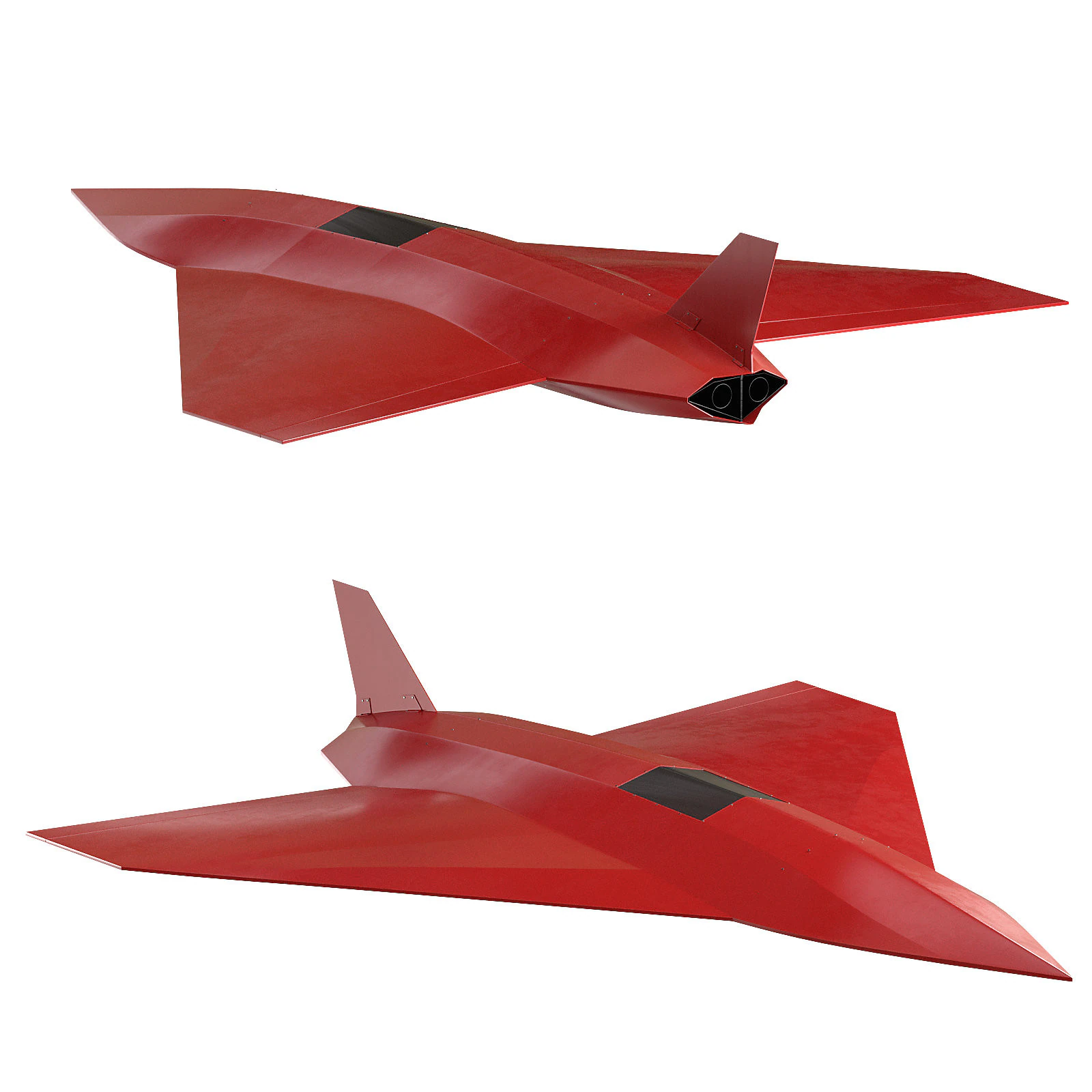 Hadid-110 kamikaze Dalahu drone 3D Model .c4d .max .obj .3ds .fbx .stl .blend 