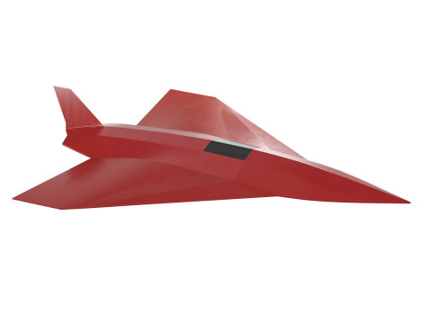 Hadid-110 kamikaze Dalahu drone Modèle 3D