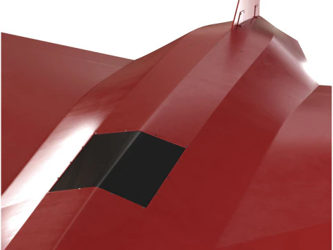 Hadid-110 kamikaze Dalahu drone 3D Model